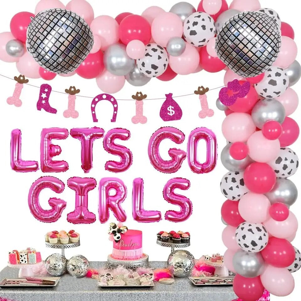 Wild West Soiree: 'Let's Go Girls' Cowgirl Bachelorette - Party Kit