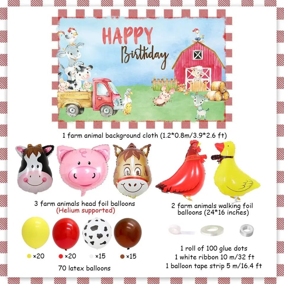 Frolic on the Farmyard - Party Kit