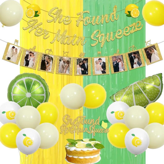 Main Squeeze Merriment: Zesty Lemon Bridal Shower - Party Kit