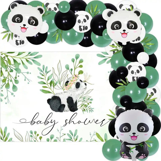 Panda Paradise: 'Bamboo Forest Bash' Baby Shower - Party Kit