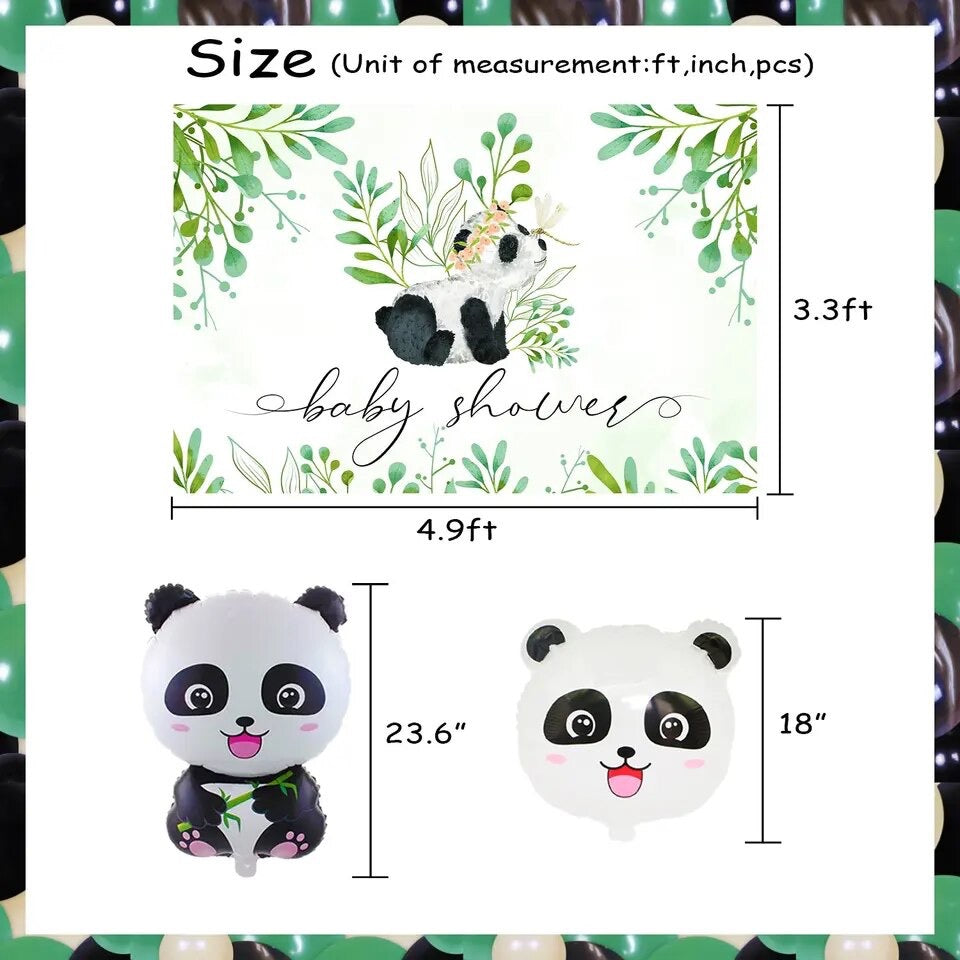 Panda Paradise: 'Bamboo Forest Bash' Baby Shower - Party Kit