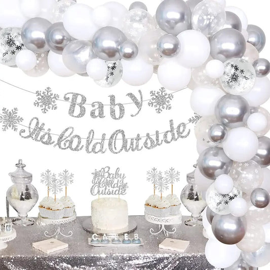 Baby, It's Cold Outside' Snowflake - Party Kit