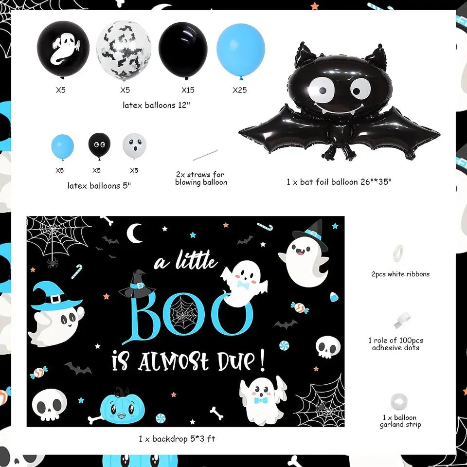 Spooky Little Boo: Halloween Baby Shower - Party Kit