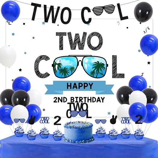 Terrific Twos Celebration: 'Two Cool' 2nd Birthday - Party Kit