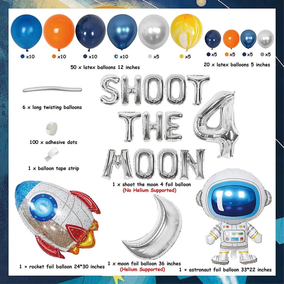 Galactic Explorer's Quest: 'Shoot for the Moon' - Party Kit