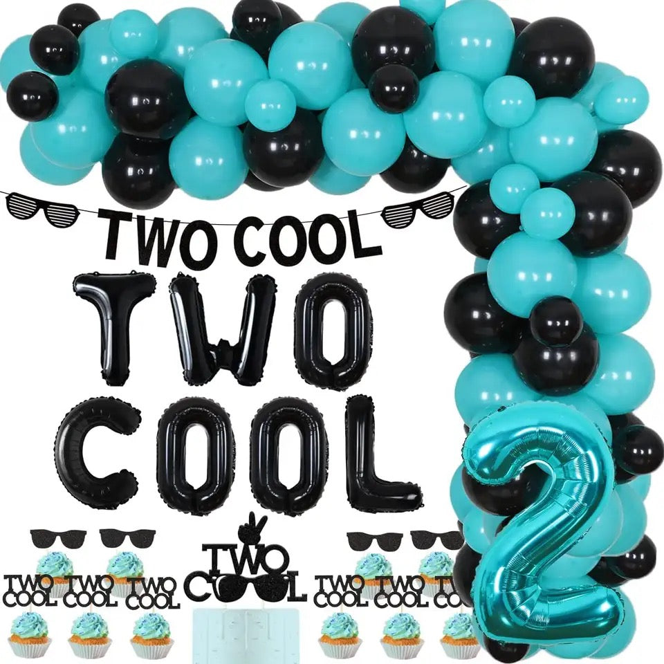 Terrific Twos Celebration: 'Two Cool' 2nd Birthday - Party Kit