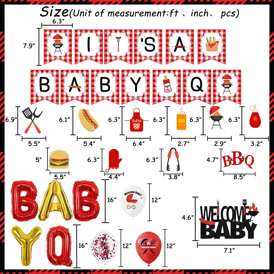 Backyard Bash: 'It’s A Baby Q' Celebration - Party Kit