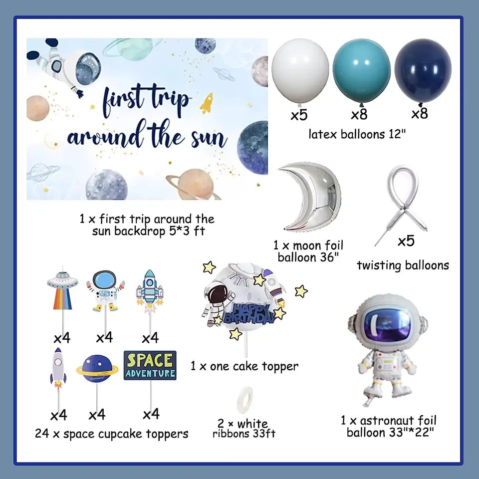 Galactic First Expedition: 'First Trip Around The Sun' - Party Kit