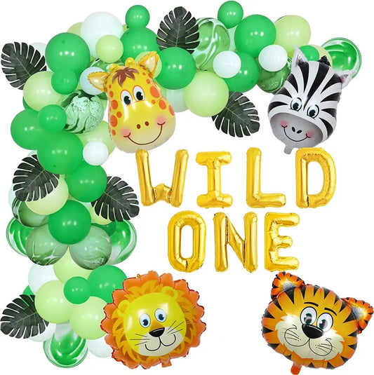 Jungle Jubilee: 'Wild One' 1st Birthday - Party Kit