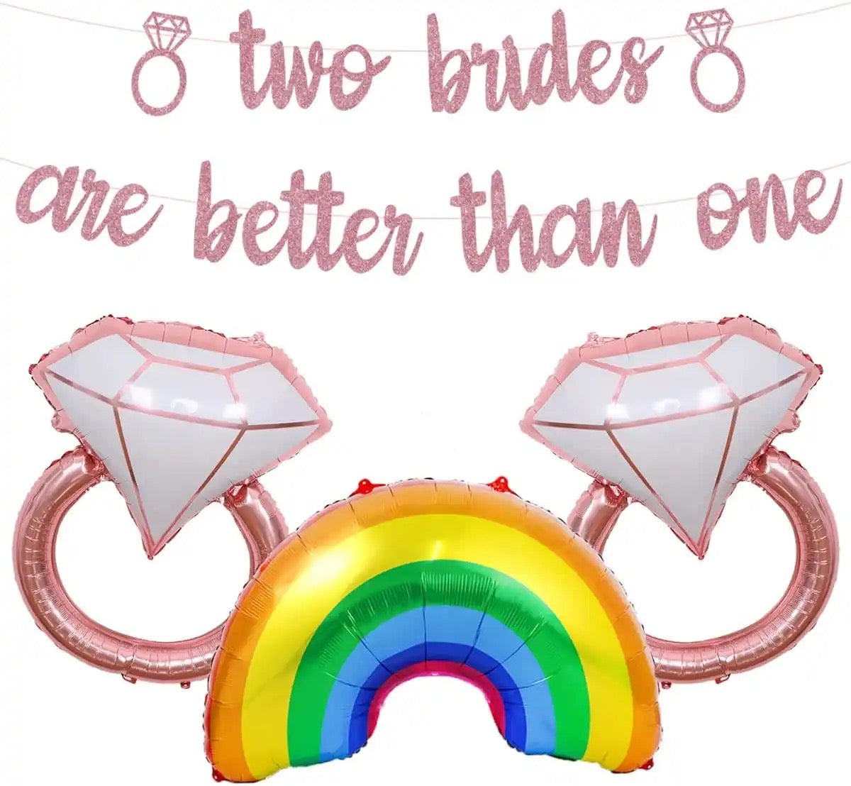 Two Brides Are Better Than One - Party Kit