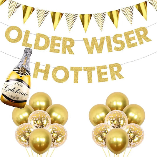 Aged to Perfection: 'Older, Wiser, Hotter' - Party Kit