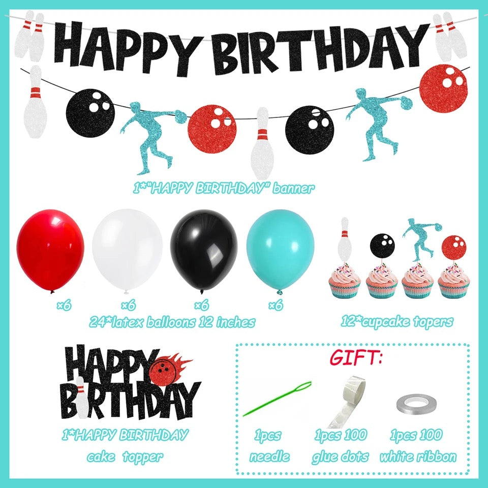 Strike! Bowling Bonanza Birthday - Party Kit