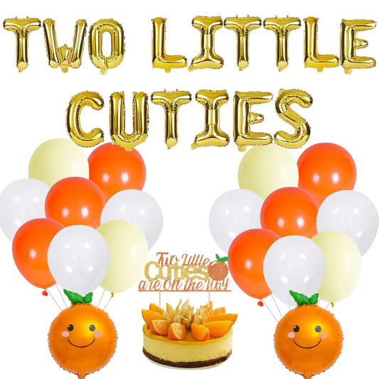 Citrus Sweethearts Splash: 'Two Little Cuties' - Party Kit