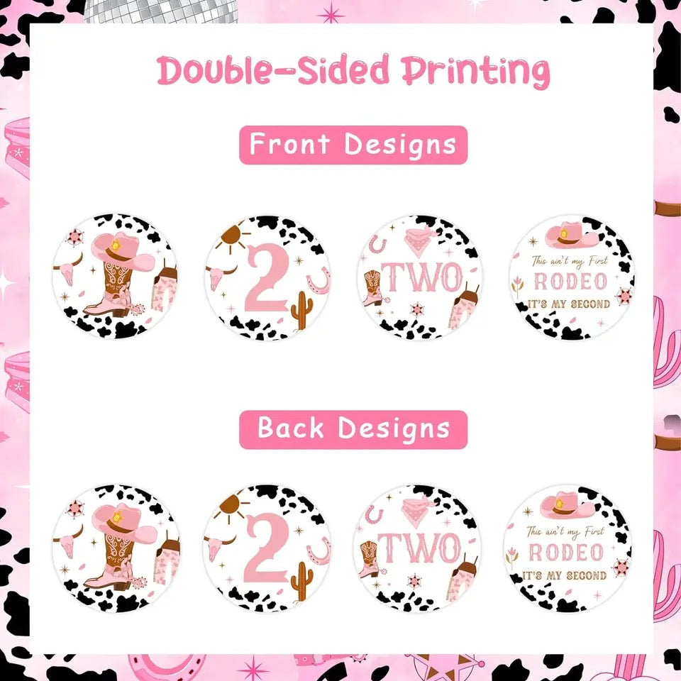 Lil' Cowgirl's Encore – Cupcake Toppers