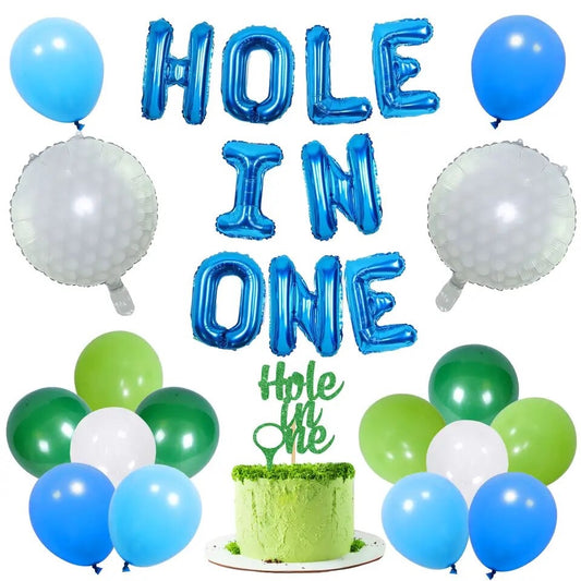 Little Links Legend: Golf Theme Hole In One - Party Kit