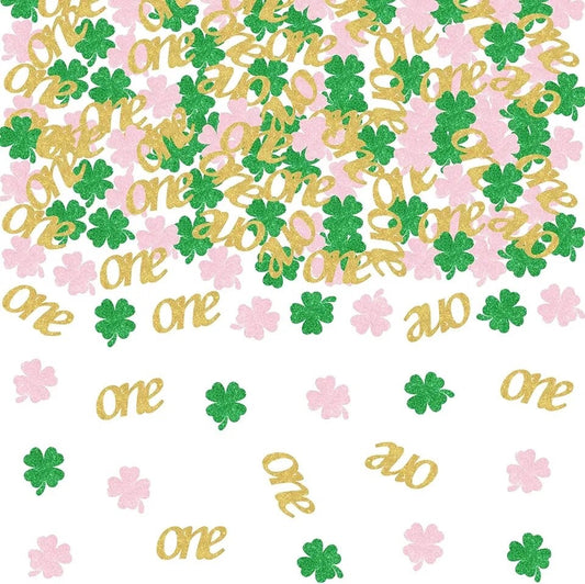 Fortune's Foliage: 'Lucky One' Celebration - Cupcake Toppers