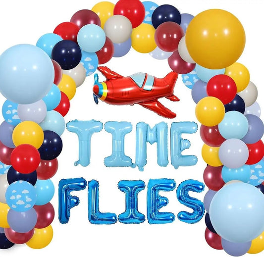 High-Flying Fun: Time Flies Airplane - Party Kit