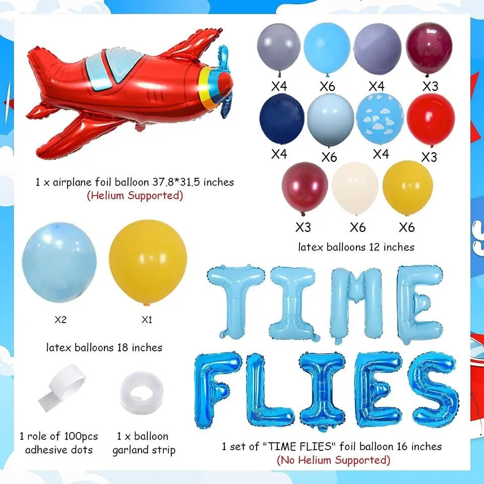 High-Flying Fun: Time Flies Airplane - Party Kit