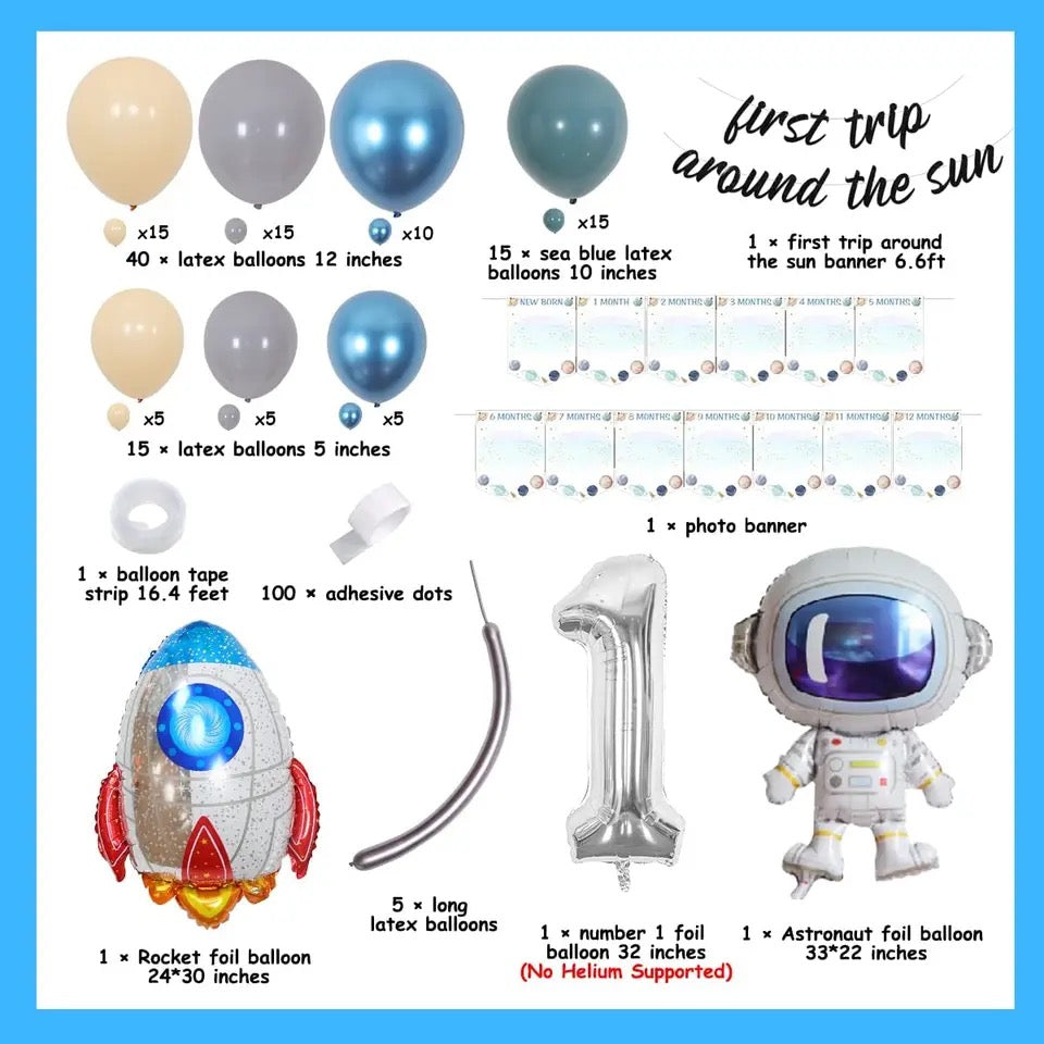 Galactic Quest: 'Astronaut's First Orbit' - Party Kit