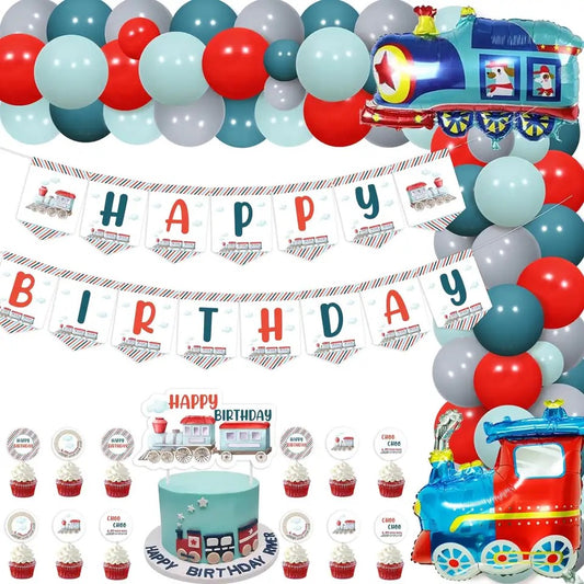 All Aboard Adventure: 'Choo-Choo Cheers' Train Birthday - Party Kit