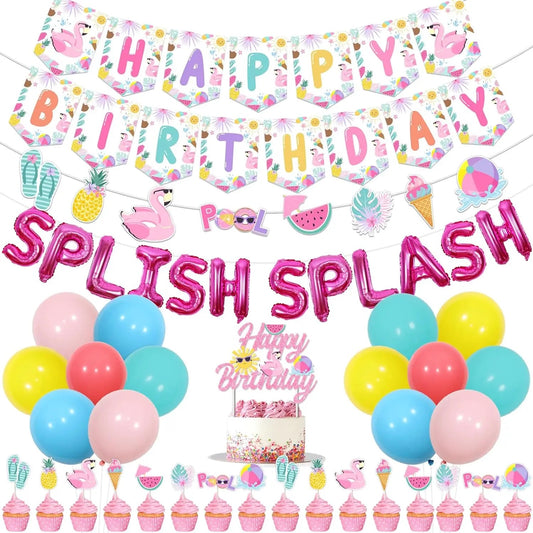 Poolside Pizzazz: Splish Splash Birthday - Party Kit