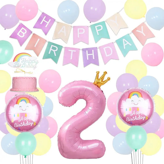 Pastel Princess Parade: Two Sweet 2nd Birthday - Party Kit