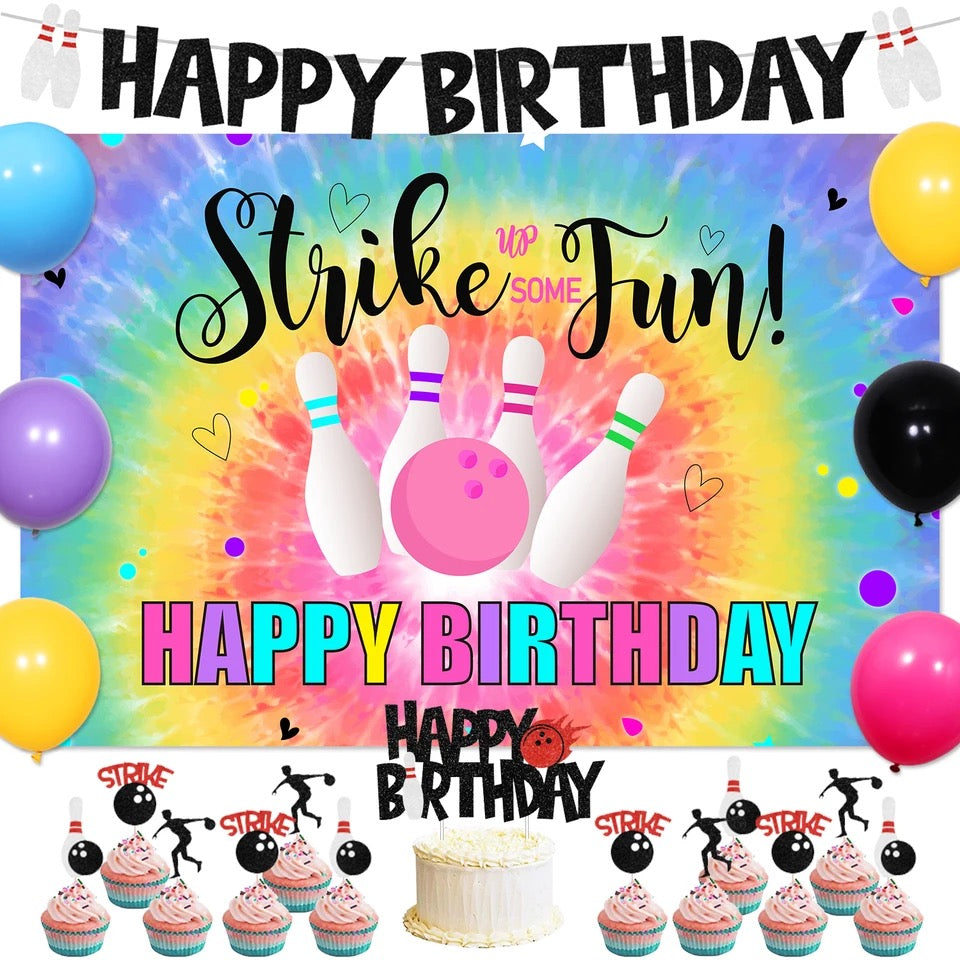 Strike! Bowling Bonanza Birthday - Party Kit