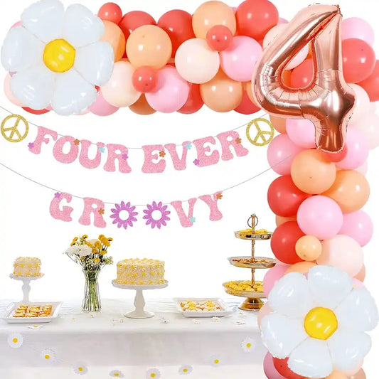 Four Ever Groovy Boho Bash - Party Kit