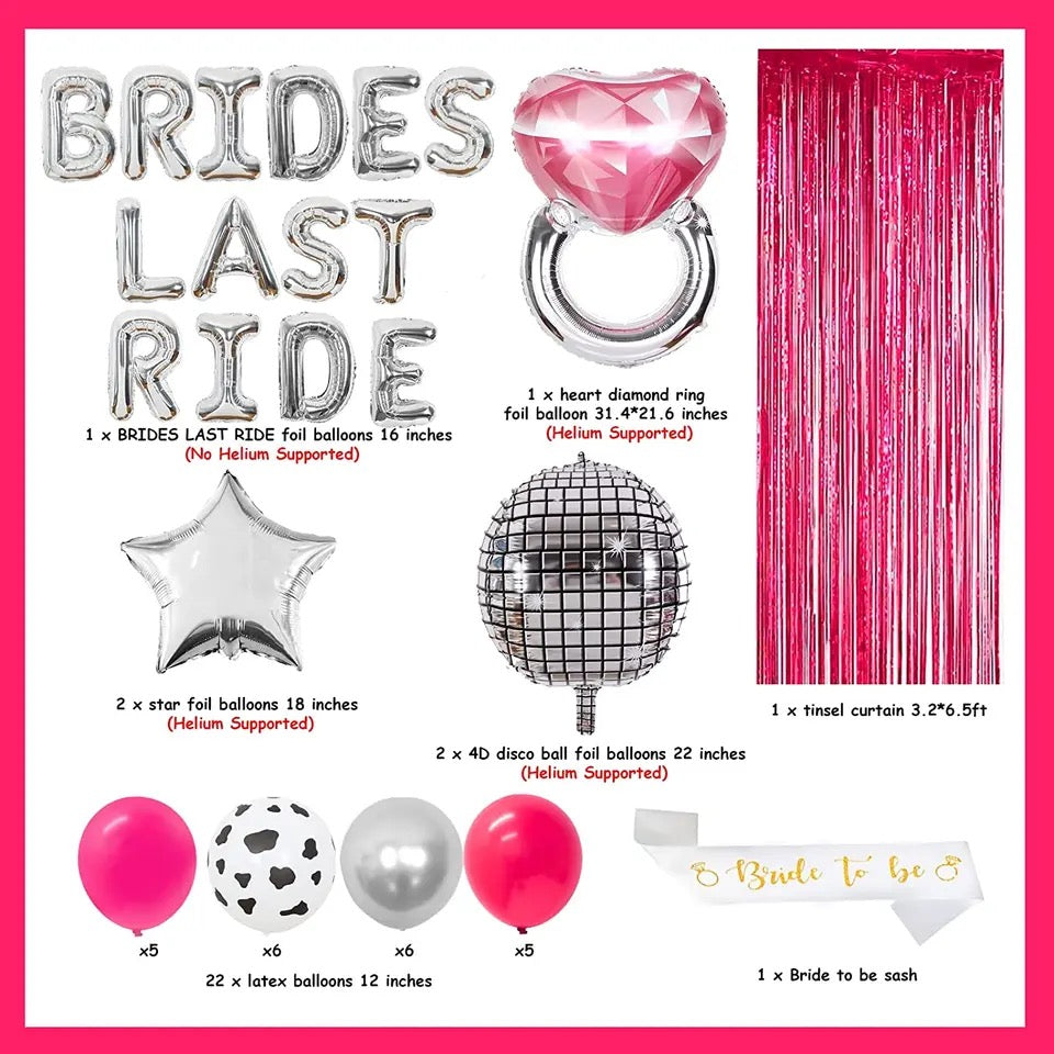 Bride's Last Ride: Cowgirl's Outlaw Bash - Party Kit