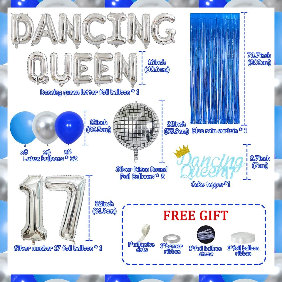 Seventeen Disco Diva: 'Dancing Queen 17' Bash - Party Kit