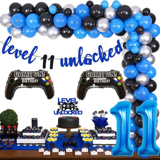 Gamer's Glory Level 11: Ultimate Video Game Birthday - Party Kit