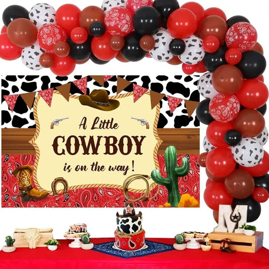 Little Outlaw Arrival: Western Cowboy Baby Shower - Party Kit