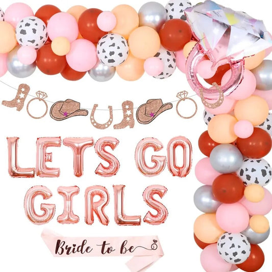 Wild West Bachelorette: 'Let's Go Girls' Cowgirl - Party Kit