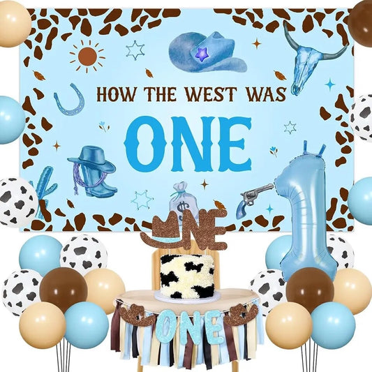 How The West Was 'One': Ultimate Cowboy 1st Birthday - Party Kit