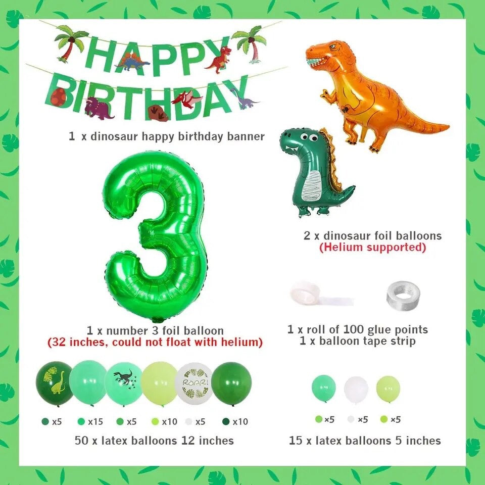 Triassic Triumph: 'Dino-Mite' 3rd Birthday Extravaganza - Party Kit