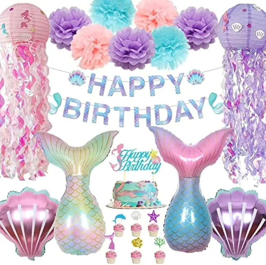 Enchanted Seas Adventure: Mermaid Theme - Party Kit