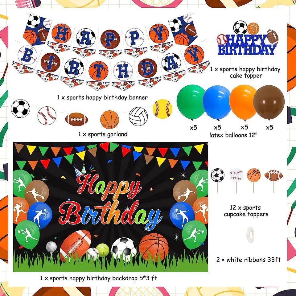 Home Run Celebration: Ball Game Theme - Party Kit