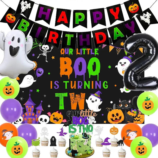 Boo-Tastic Birthday Bash: Our Little Boo Is Two - Party Kit