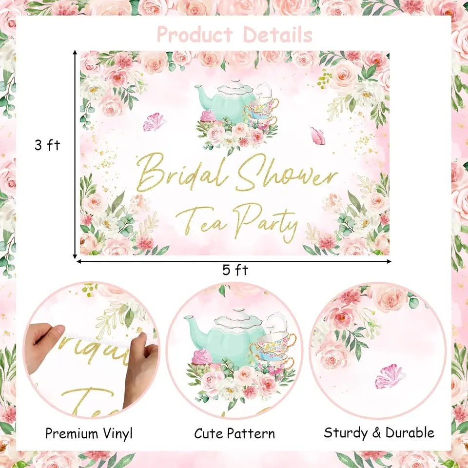 Elegant Afternoon Affair: Tea Time Bridal - Party Kit